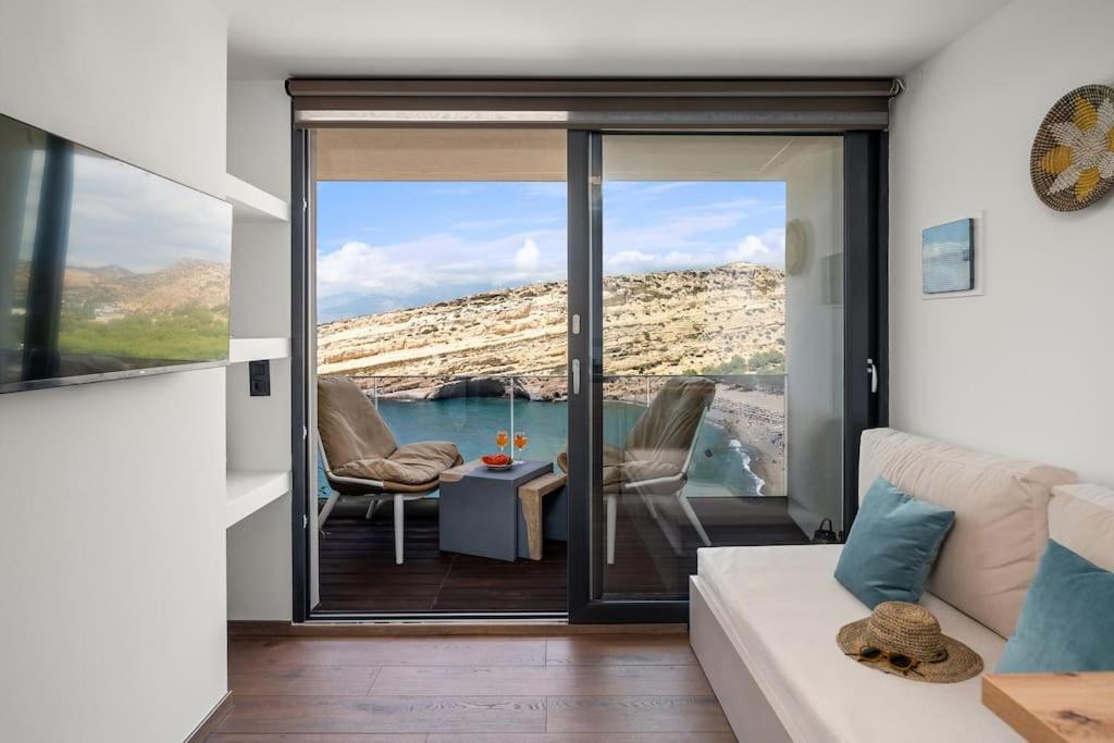 Nieva Apartment 2 Matala Eksteriør billede